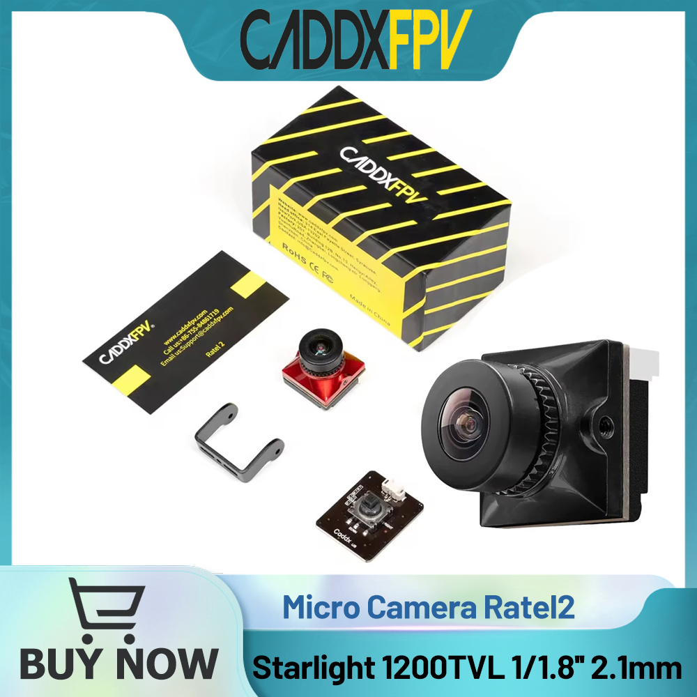 CADDX Micro FPV Camera Ratel 2 - огляд і ціна Drone Racing Camera