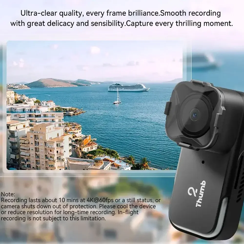 RunCam Thumb 2 4K 2.7K New Ver - огляд і ціна Drone Racing Camera