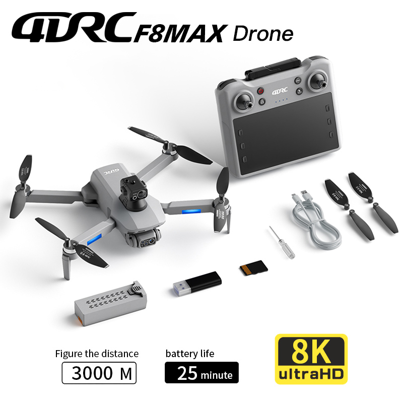 F8 MAX GPS Drone Professional  - огляд і ціна Drone Racing Camera